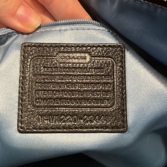 Coach Poppy Small Leather Tote - Picture 6 of 8